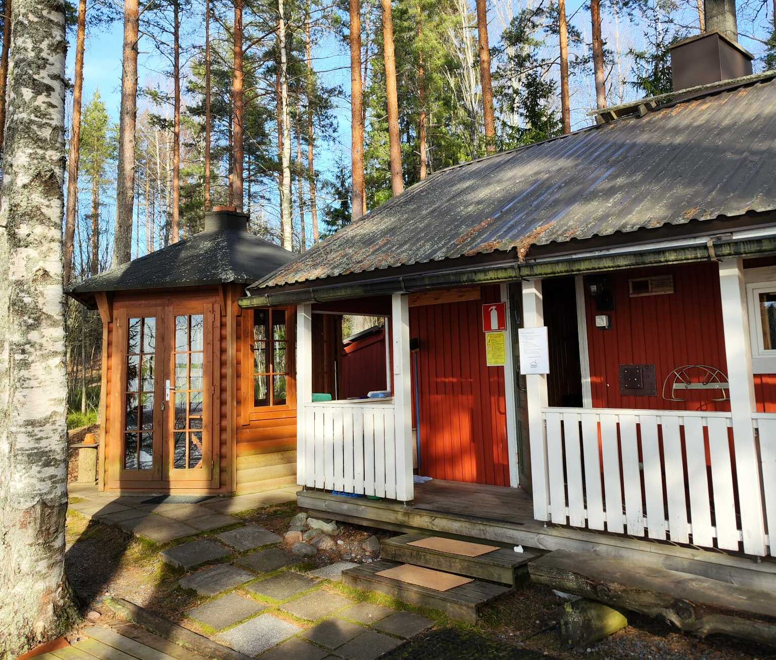 Pikkusauna, Hinkanrannan saunat